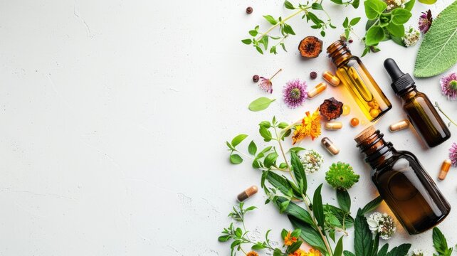 Herbal medicines and homeopathy remedies