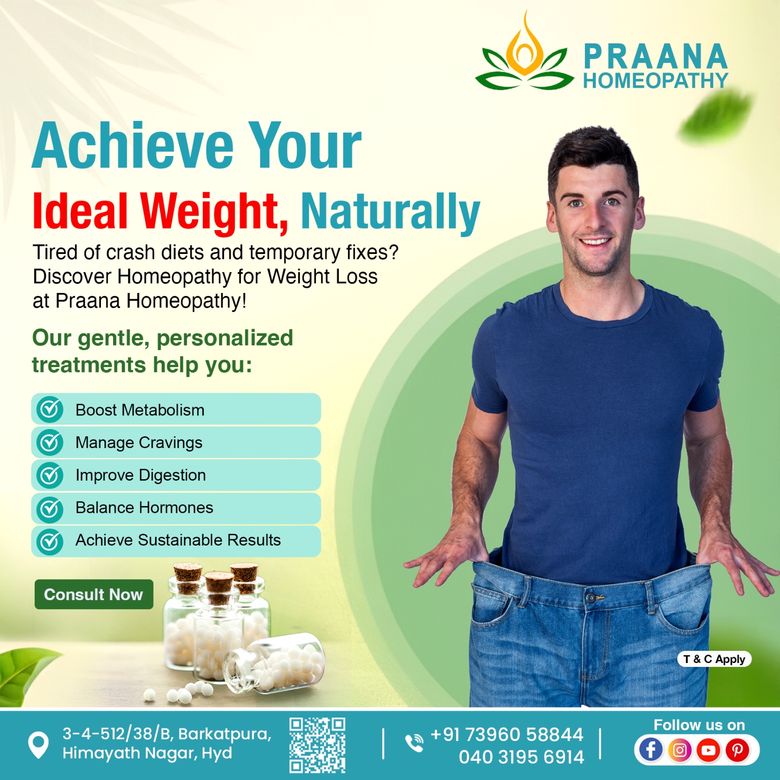 Homeopathy doctor consulting patient in clinic